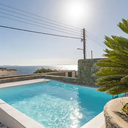 Villa Infinium Two, Sunset Views 10' From Mykonos Town! 빌라
