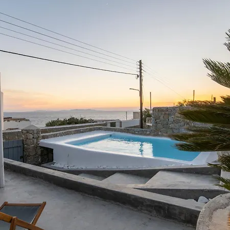 Villa Infinium Two, Sunset Views 10' From Mykonos Town! *