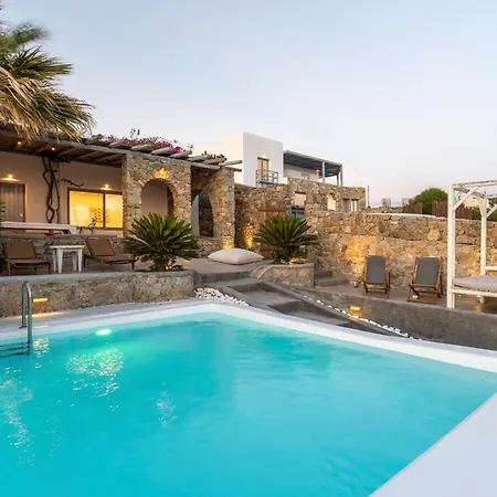 Villa Infinium Two, Sunset Views 10' From Mykonos Town!